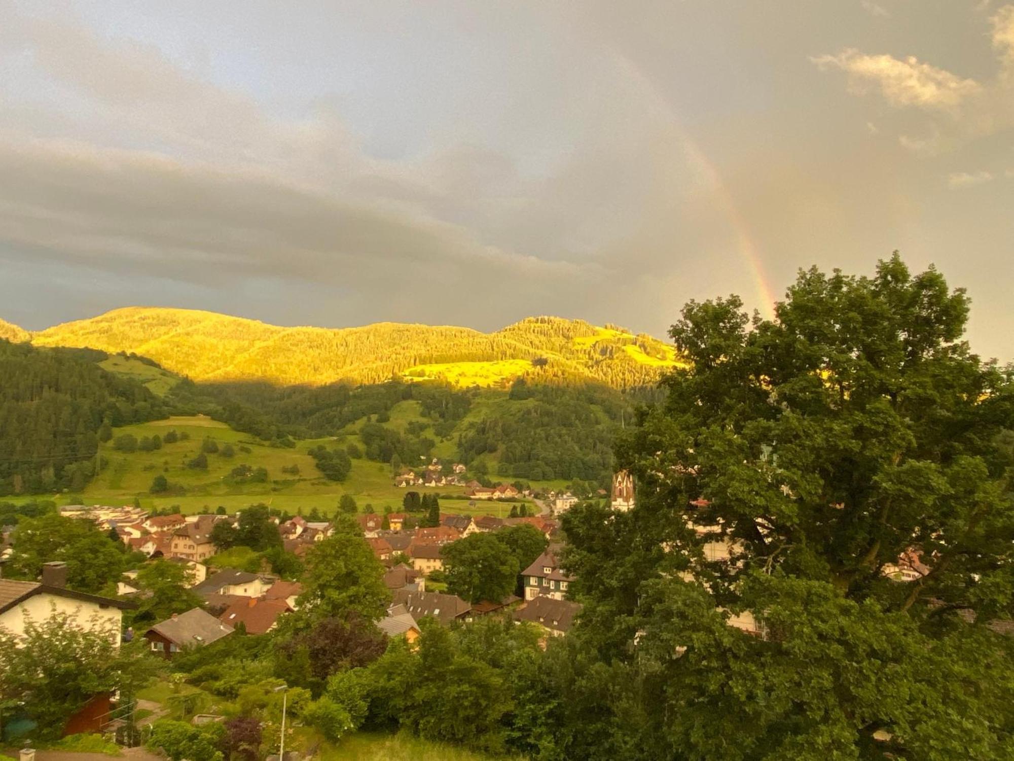 Ferienwohnung Schoenblick Schönau im Schwarzwald Esterno foto